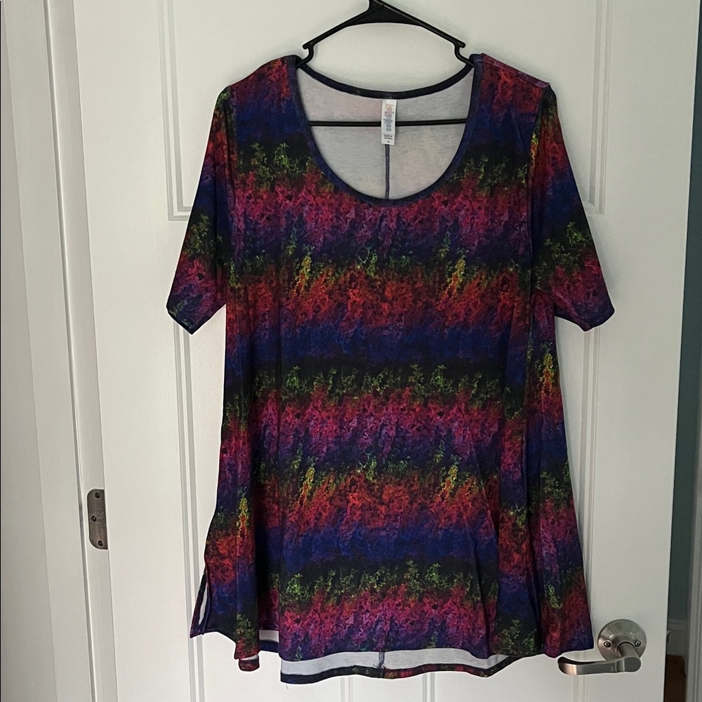 LuLaRoe Multicolor Short Sleeve Tunic